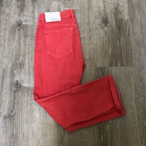 Loft Curvy Kick Crop